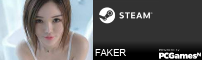 FAKER Steam Signature