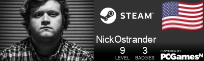NickOstrander Steam Signature