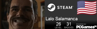 Lalo Salamanca Steam Signature