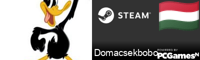 Domacsekbobo Steam Signature