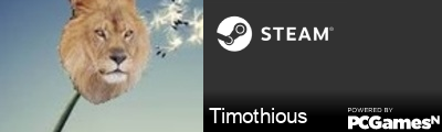Timothious Steam Signature