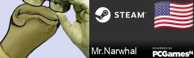 Mr.Narwhal Steam Signature
