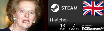 Thatcher Steam Signature