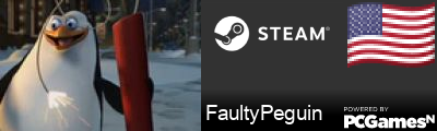 FaultyPeguin Steam Signature
