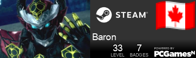 Baron Steam Signature