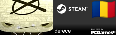 derece Steam Signature