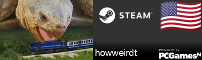 howweirdt Steam Signature
