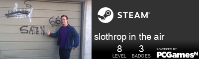slothrop in the air Steam Signature