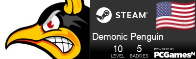 Demonic Penguin Steam Signature