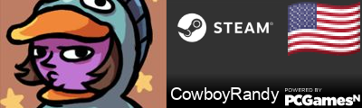 CowboyRandy Steam Signature