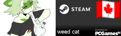 weed cat Steam Signature