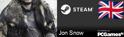 Jon Snow Steam Signature
