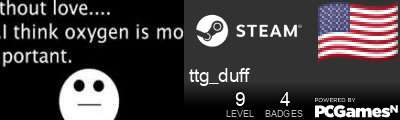 ttg_duff Steam Signature