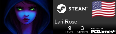 Lari Rose Steam Signature