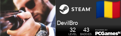 DevilBro Steam Signature