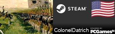ColonelDatrich Steam Signature