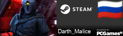 Darth_Malice Steam Signature