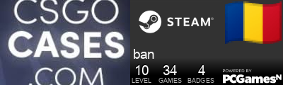 ban Steam Signature