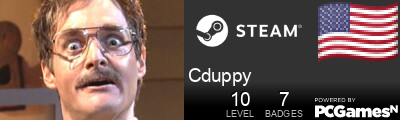 Cduppy Steam Signature