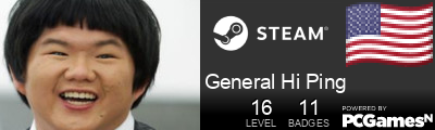 General Hi Ping Steam Signature