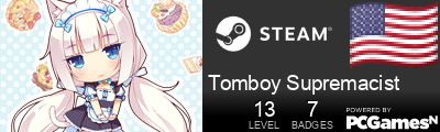 Tomboy Supremacist Steam Signature