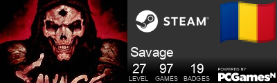 Savage Steam Signature
