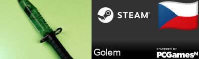 Golem Steam Signature