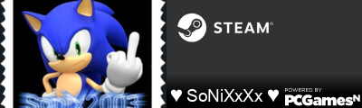 ♥ SoNiXxXx ♥ Steam Signature