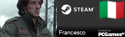 Francesco Steam Signature