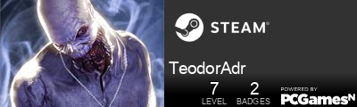 TeodorAdr Steam Signature