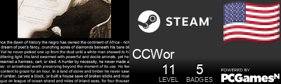 CCWor Steam Signature