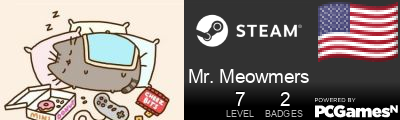 Mr. Meowmers Steam Signature