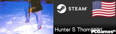 Hunter S Thompson Steam Signature