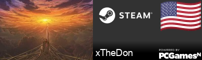 xTheDon Steam Signature