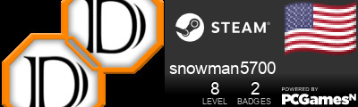 snowman5700 Steam Signature
