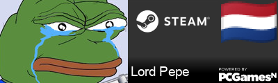 Lord Pepe Steam Signature
