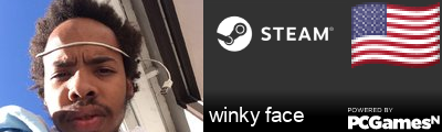winky face Steam Signature