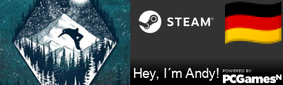 Hey, I´m Andy! Steam Signature