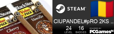 CIUPANDEL#pRO 2KS BlackStone<3 Steam Signature