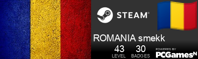 ROMANIA smekk Steam Signature