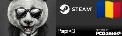 Papi<3 Steam Signature
