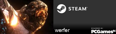 werfer Steam Signature