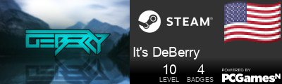 It's DeBerry Steam Signature