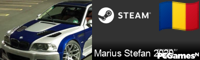 Marius Stefan 2020 Steam Signature