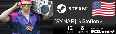 [SYNAR] ✯Steffen✯ Steam Signature