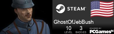 GhostOfJebBush Steam Signature