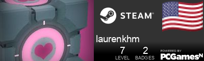 laurenkhm Steam Signature