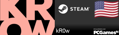 kR0w Steam Signature