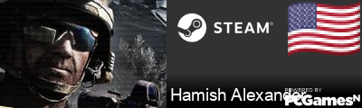 Hamish Alexander Steam Signature