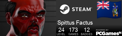 Spittus Factus Steam Signature
